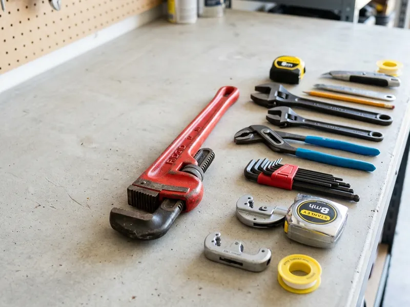 Professional plumbers in Pocahontas, TN equipped with top-tier tools for residential and commercial plumbing services.